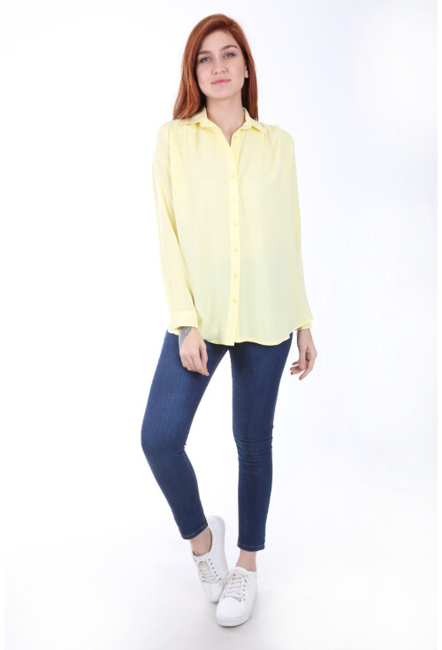 3627 Plain Shirt Without Pockets