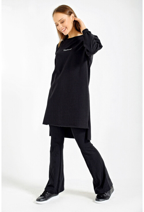 4207 Oversized Printed Sweatshirt