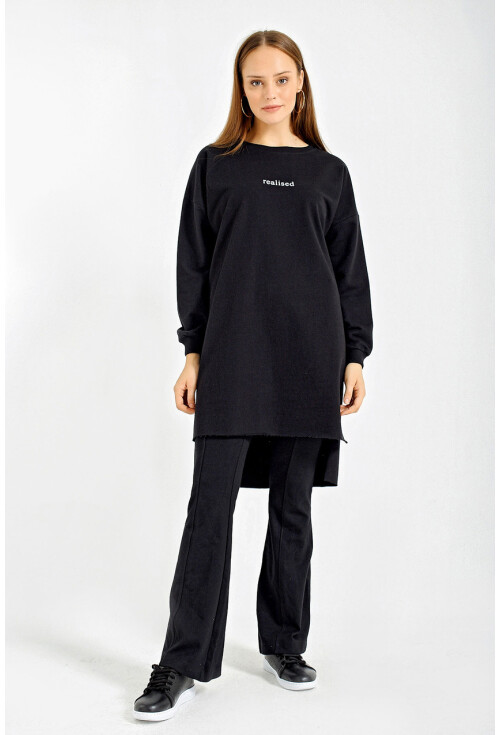 4207 Oversized Printed Sweatshirt