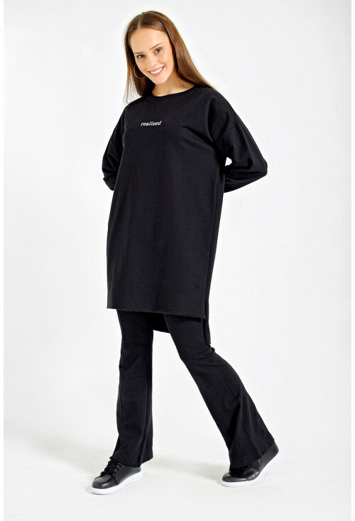 4207 Oversized Printed Sweatshirt