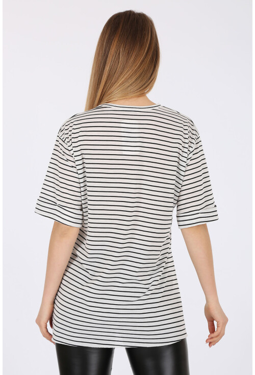 4298 Good Life Baskılı Tshirt