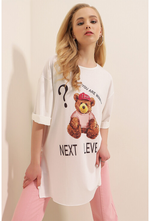 4329 Baskılı T-Shirt