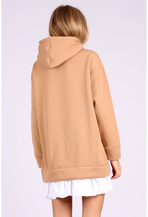 4458 Etek Detaylı Sweatshirt