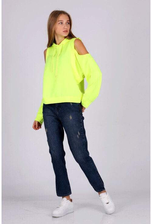 4460 Kapşonlu Sweatshirt