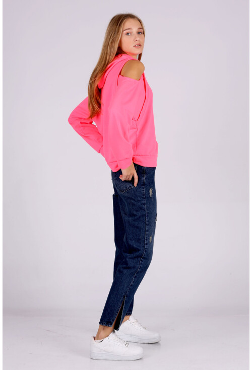 4460 Kapşonlu Sweatshirt