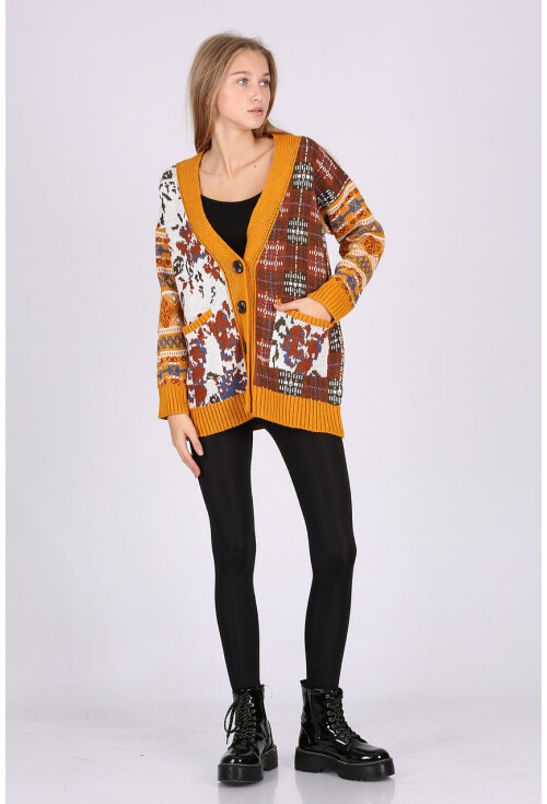 48500 Vintage Boyfriend Hırka