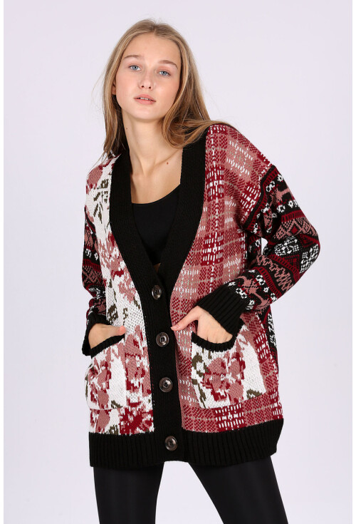 48500 Vintage Boyfriend Hırka