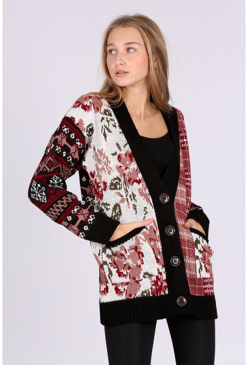 48500 Vintage Boyfriend Hırka