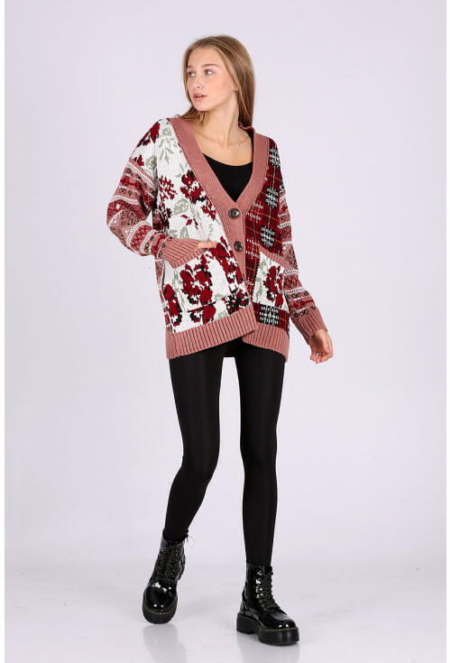48500 Vintage Boyfriend Hırka