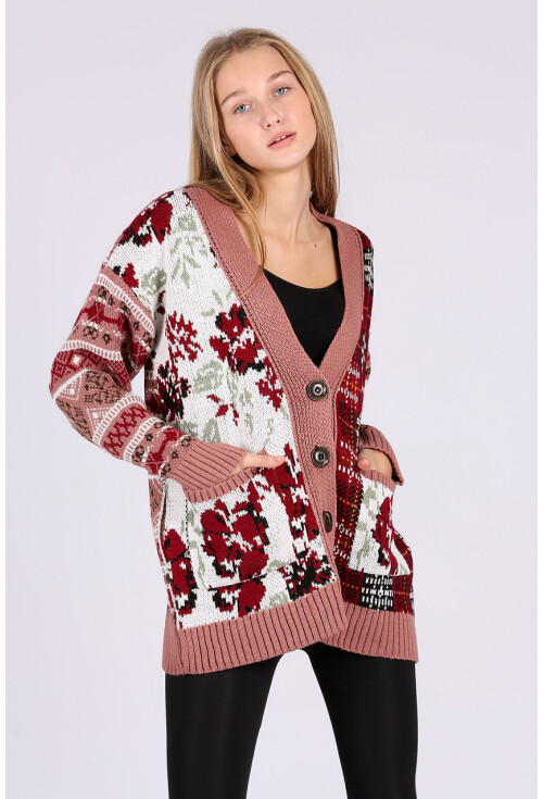 48500 Vintage Boyfriend Hırka