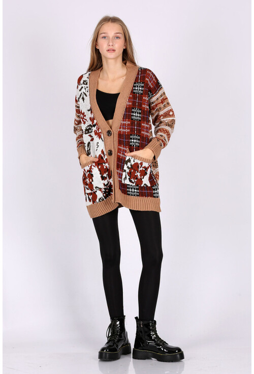48500 Vintage Boyfriend Hırka