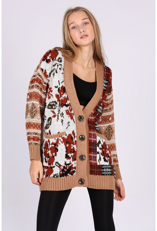 48500 Vintage Boyfriend Hırka