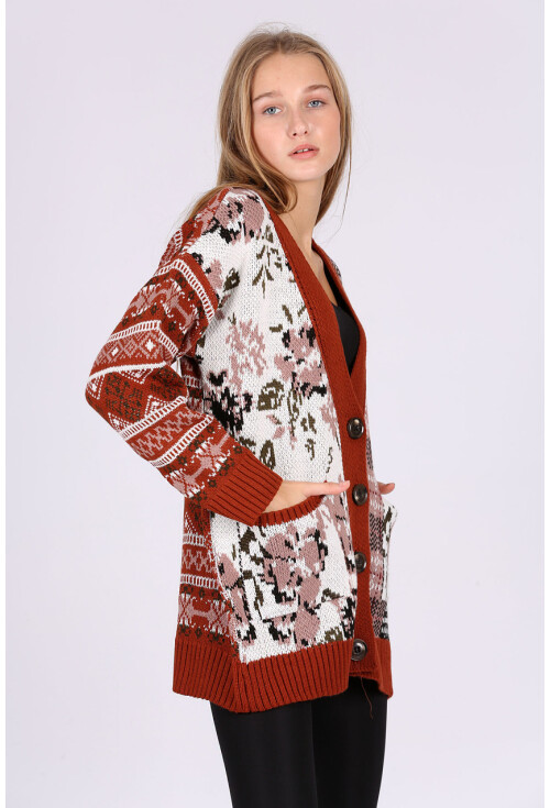 48500 Vintage Boyfriend Hırka