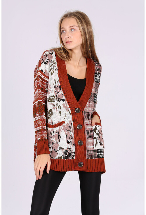 48500 Vintage Boyfriend Hırka