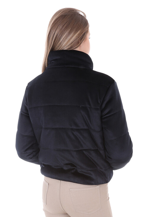 5066 Kadife Şişme Mont