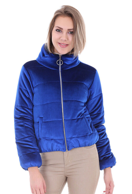 5066 Kadife Şişme Mont