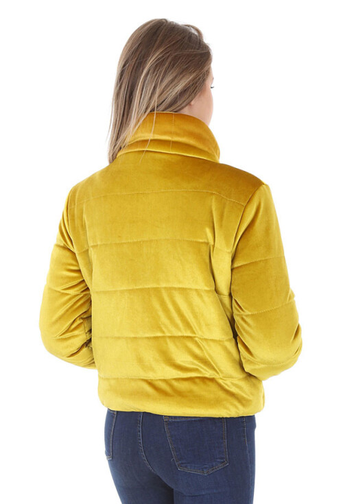 5066 Kadife Şişme Mont