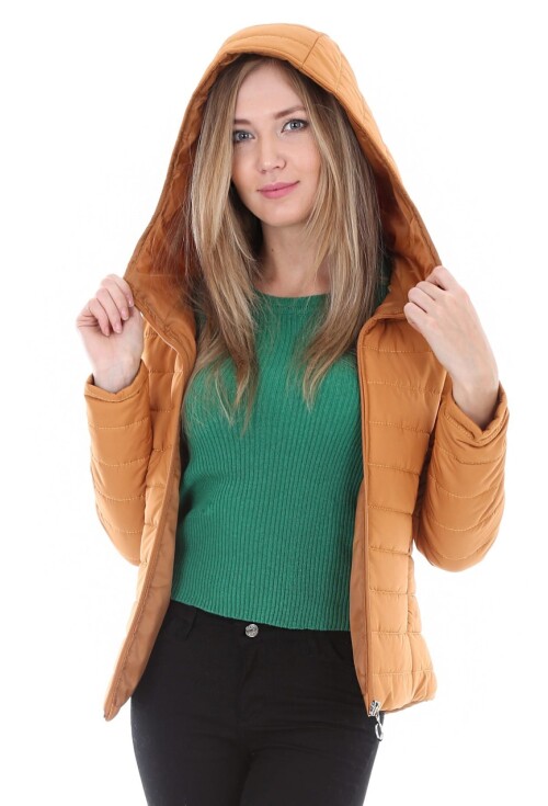 5078 Kapşonlu Şişme Mont