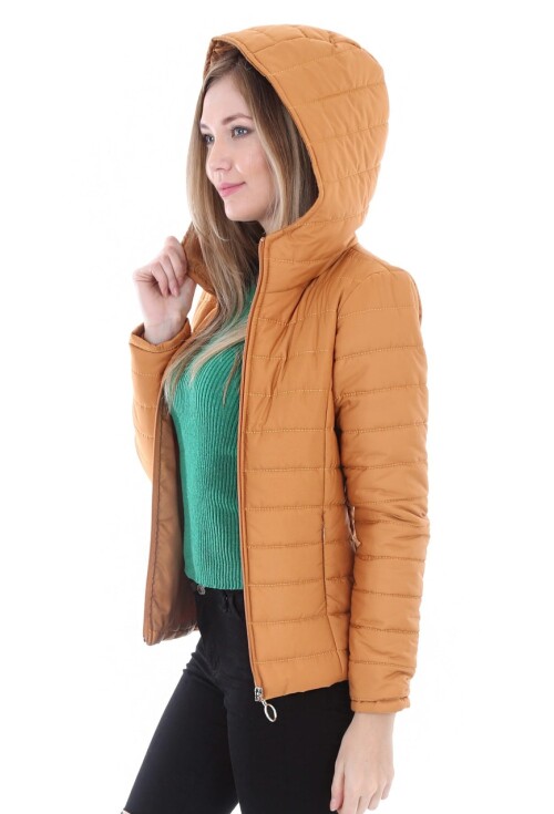 5078 Kapşonlu Şişme Mont