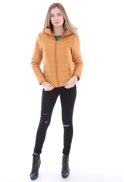 5078 Kapşonlu Şişme Mont