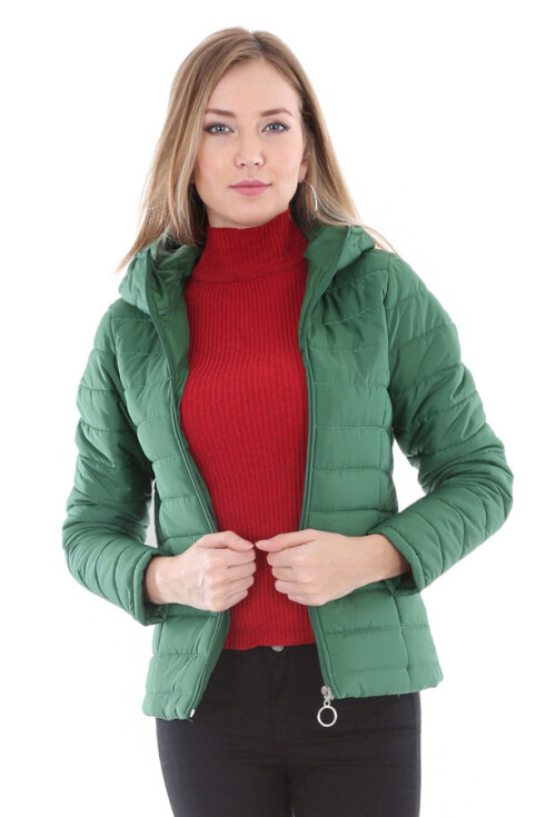 5078 Kapşonlu Şişme Mont