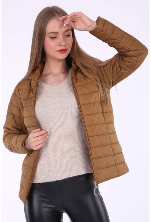 5078 Kapşonlu Şişme Mont