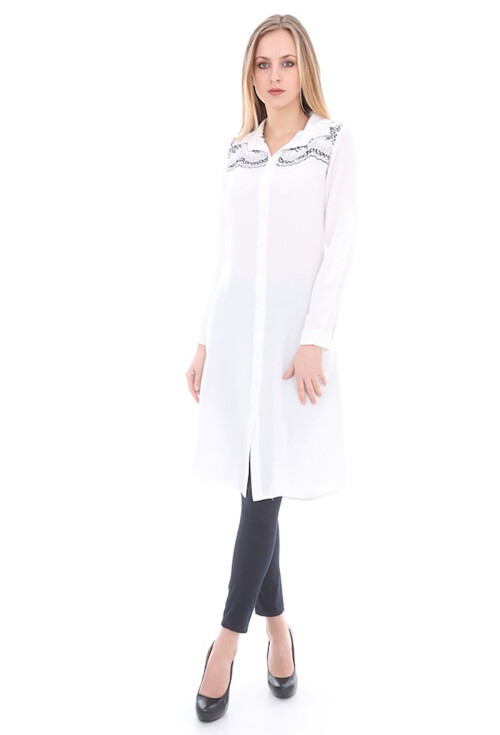 5498 Nakışlı Tunik