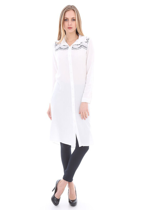 5498 Nakışlı Tunik