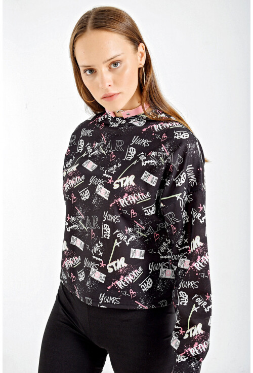 55311 Desenli Sweatshirt