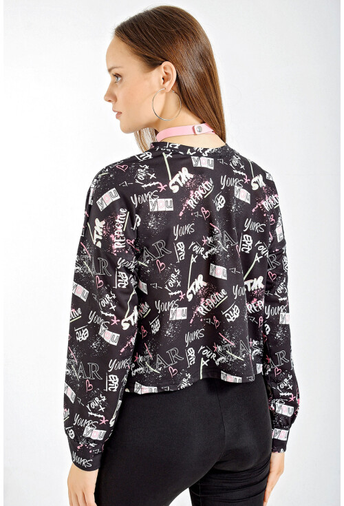 55311 Desenli Sweatshirt