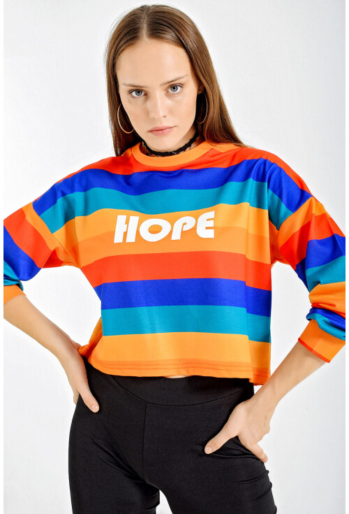 55311 Desenli Sweatshirt