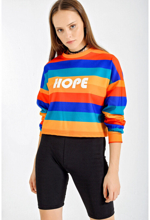 55311 Desenli Sweatshirt