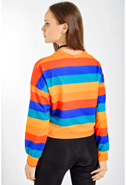 55311 Desenli Sweatshirt