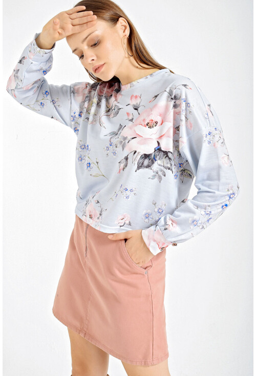 55311 Desenli Sweatshirt