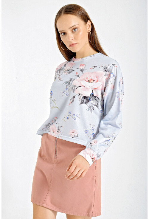 55311 Desenli Sweatshirt