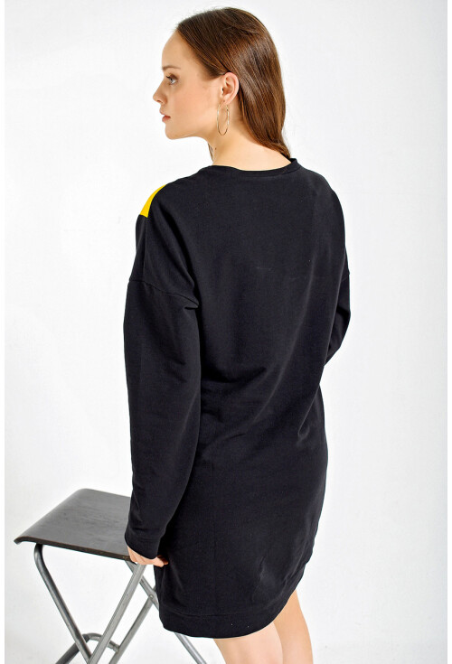55314 Blok Desen Sweat Tunik