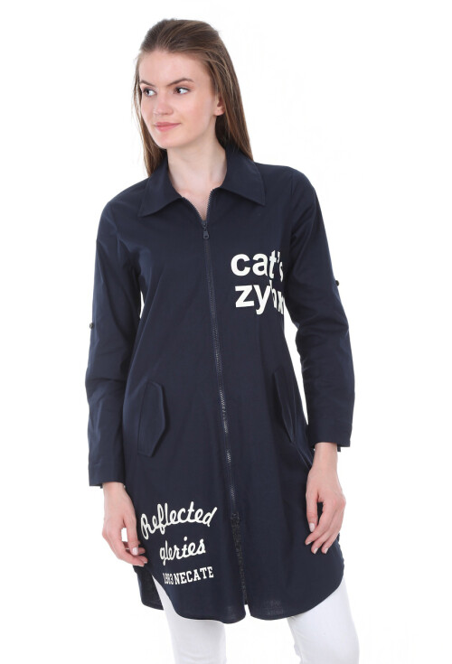 5580 Fermuarlı Tunik