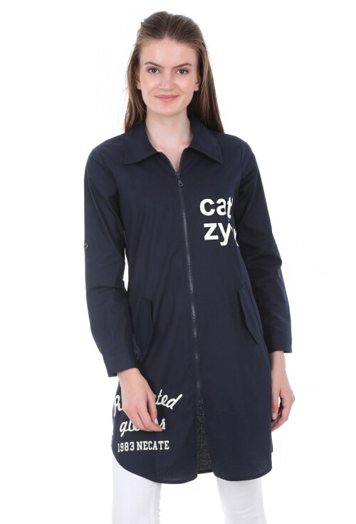 5580 Fermuarlı Tunik