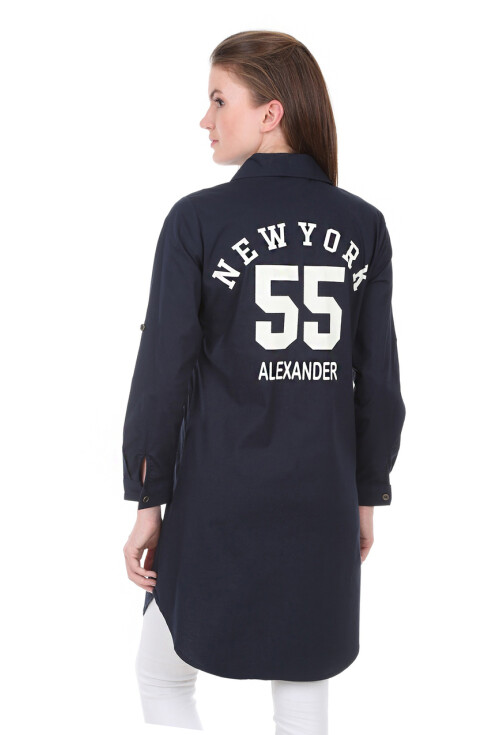 5580 Fermuarlı Tunik