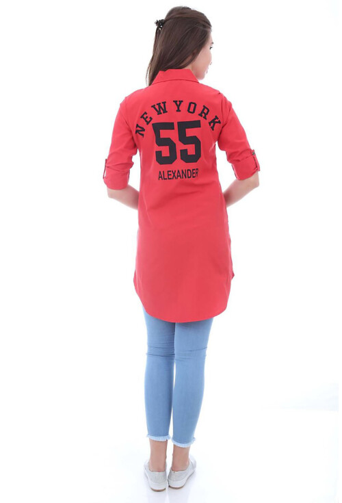 5580 Fermuarlı Tunik