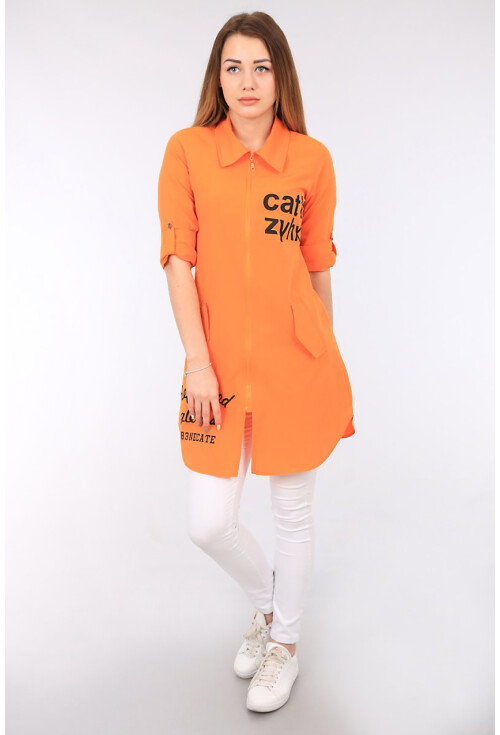 5580 Fermuarlı Tunik