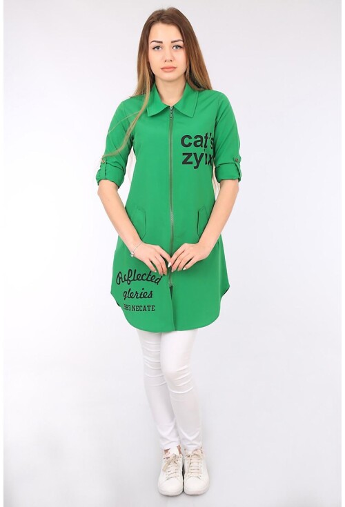 5580 Fermuarlı Tunik