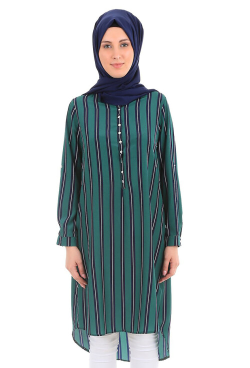 5607 Hakim Yaka Tesettür Tunik