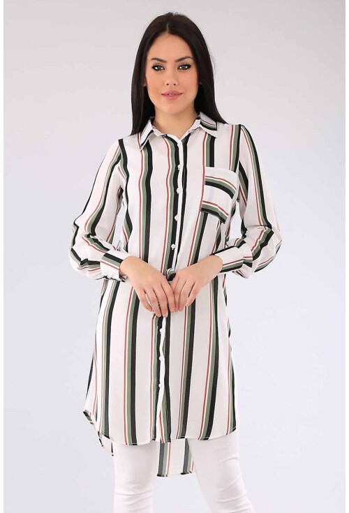5615 Çizgili Tunik