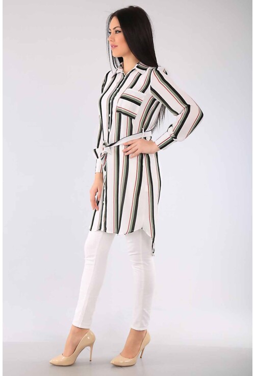 5615 Çizgili Tunik
