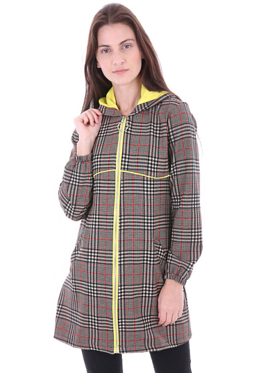 5684 Ekose Desen Ceket