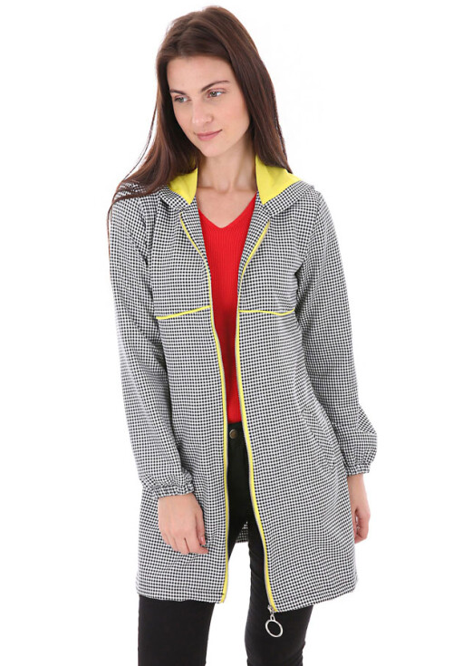 5684 Ekose Desen Ceket