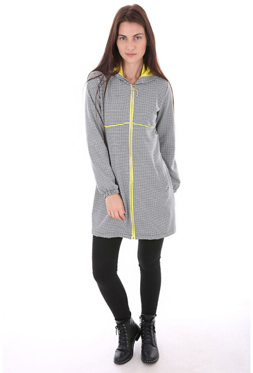 5684 Ekose Desen Ceket