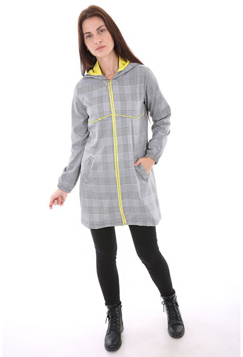 5684 Ekose Desen Ceket