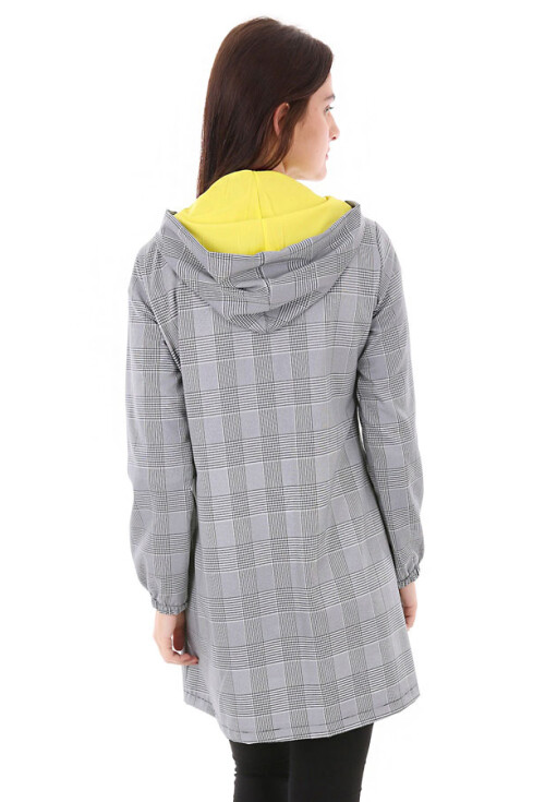 5684 Ekose Desen Ceket
